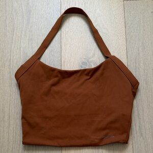 Alphalete Rich Brown Crop Top